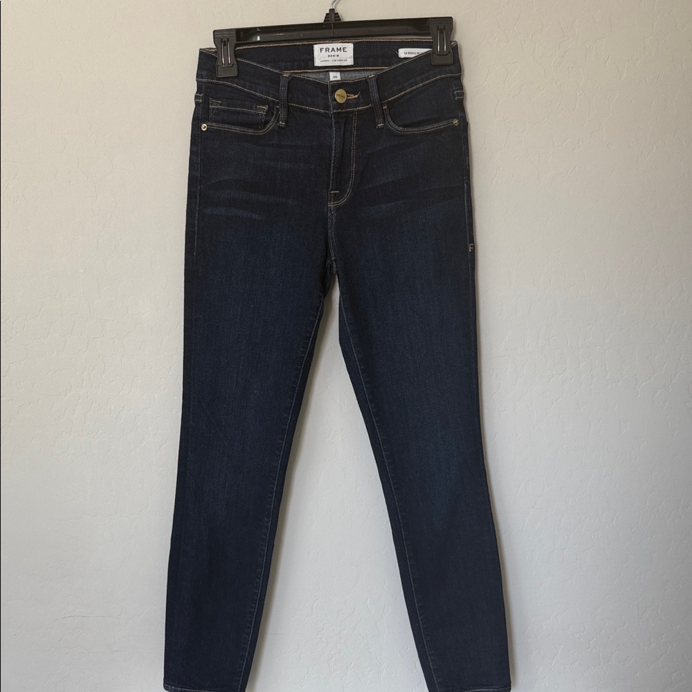 Frame Denim Women's Deep Indigo Skinny Jeans SZ 26, EXC COND!